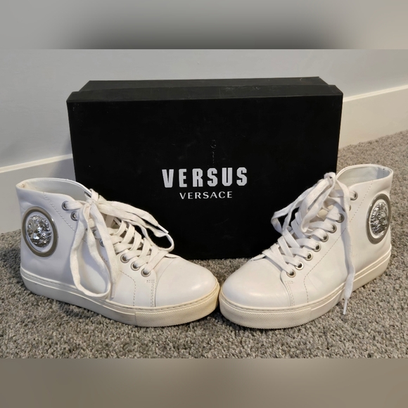 Versus By Versace High Top Sneakers - Picture 4 of 13